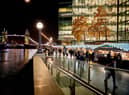 The Christmas Riverside Markets have returned to London Bridge