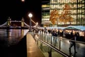 The Christmas Riverside Markets have returned to London Bridge