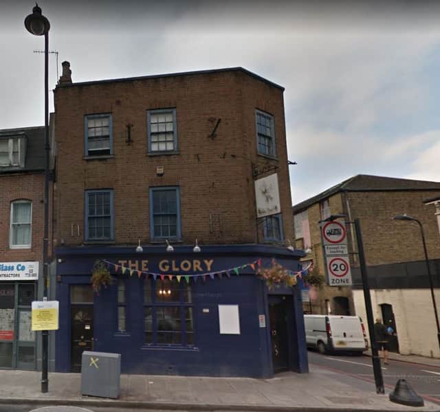 The Glory, in east London, is boycotting the Qatar World Cup. Photo: Google Streetview