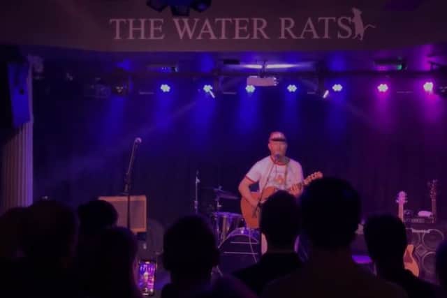 Bud E Kers performing at The Water Rats. Photo: LondonWorld
