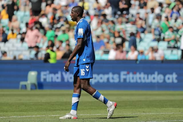 Everton midfielder Abdoulaye Doucoure 