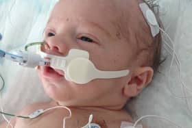 Lucas Whitehouse was starved of oxygen at birth. Photo: Supplied