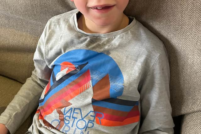 Lucas’ mum and dad want him to have ‘the best life possible’. Photo: Supplied
