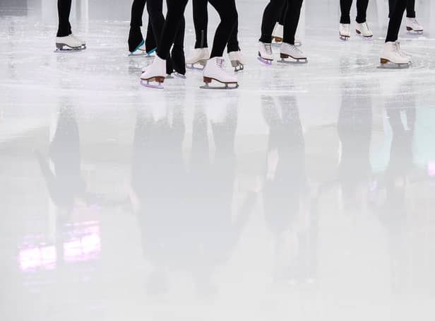 The ice rink at Somerset House has opened again this year. Photo: Getty