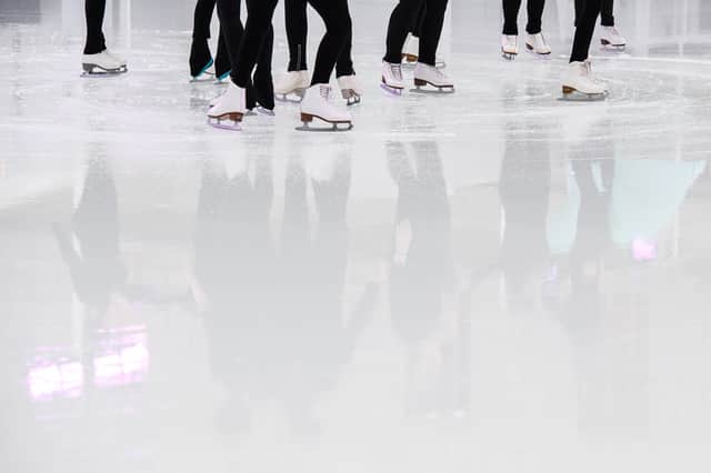 The ice rink at Somerset House has opened again this year. Photo: Getty