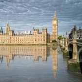 Experts have unearthed possible remains of the original medieval Thames River wall, believed to run under the Houses of Parliament.