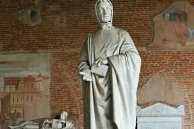 Monument of Leonardo da Pisa (Fibonacci), by Giovanni Paganucci