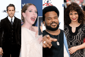 Just For Laughs London 2023 will include (L-R) Ryan Reynolds, Katherine Ryan, Craig Robinson and Sheppi Khorsandi