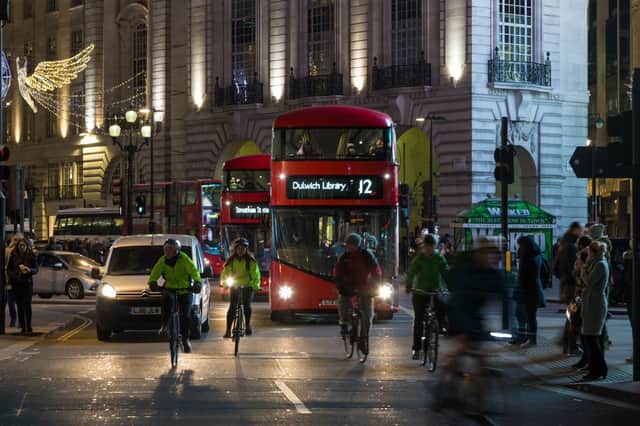 The number 12 bus route between Oxford Circus and Dulwich Library is one of the services saved