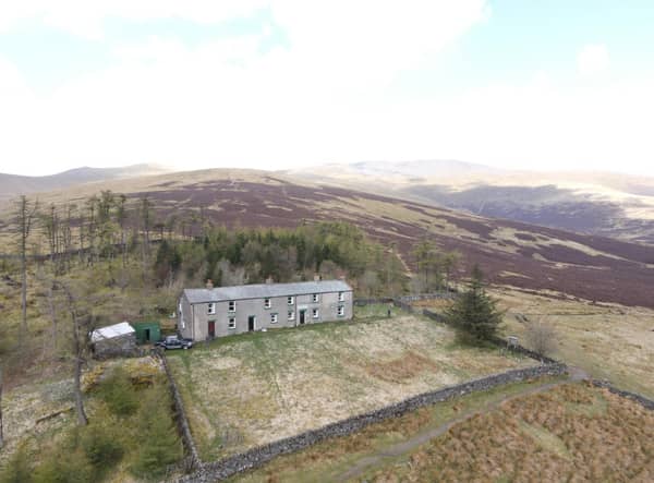 The historic property, in Skiddaw Forest in the Lake District, is around 90 minutes away from the nearest village. Pic: RightMove