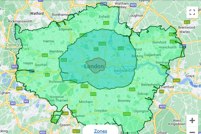 The ULEZ is due to expand to incorporate the whole of greater London on August 29. 