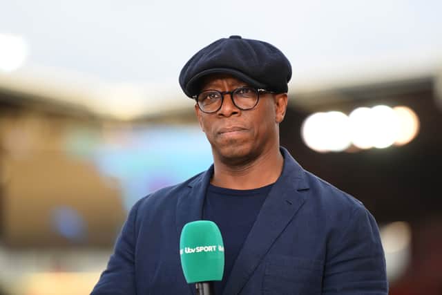 Former England player Ian Wright. (Photo by Michael Regan/Getty Images)
