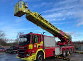 Firefighters battled an industrial blaze. Photo: LFB
