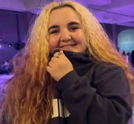 Sophia was last seen in Dunstable, Bedfordshire on Wednesday November 16. Photo: Beds Police