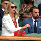 Gareth Southgate and his wife Alison Southgate are seen in the Royal Box during Day six of The Championships - Wimbledon 2019 at All England Lawn Tennis and Croquet Club on July 06, 2019 in London, England. (Photo by Matthias Hangst/Getty Images)
