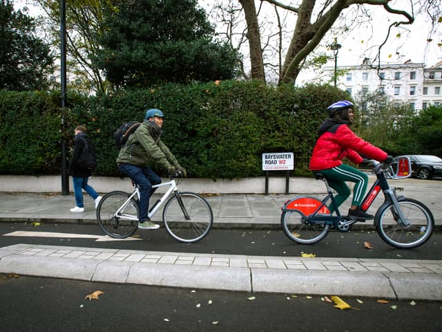 Transport for London (TfL) says that cycling in London has risen by 40% since the pandemic.