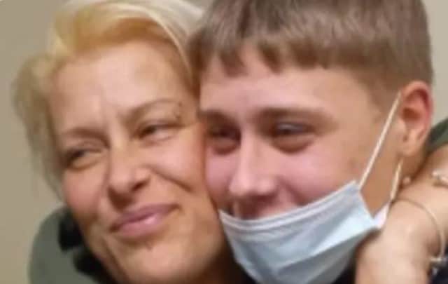 Charlie Bartolo with his mother Emma. Credit: GoFundMe