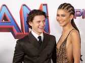 Tom Holland and Zendaya attendsthe Los Angeles premiere of Sony Pictures' 'Spider-Man: No Way Home' on December 13, 2021 in Los Angeles, California. (Photo by Emma McIntyre/Getty Images)