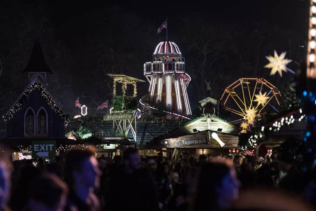 Winter Wonderland in Hyde Park.  (Photo by Chris J Ratcliffe/Getty Images)