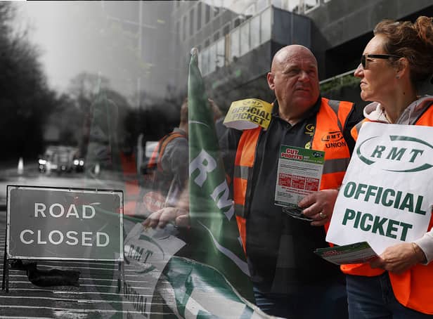 <p>The PCS are timing its road workers’ strikes with the RMT. Credit: Getty</p>