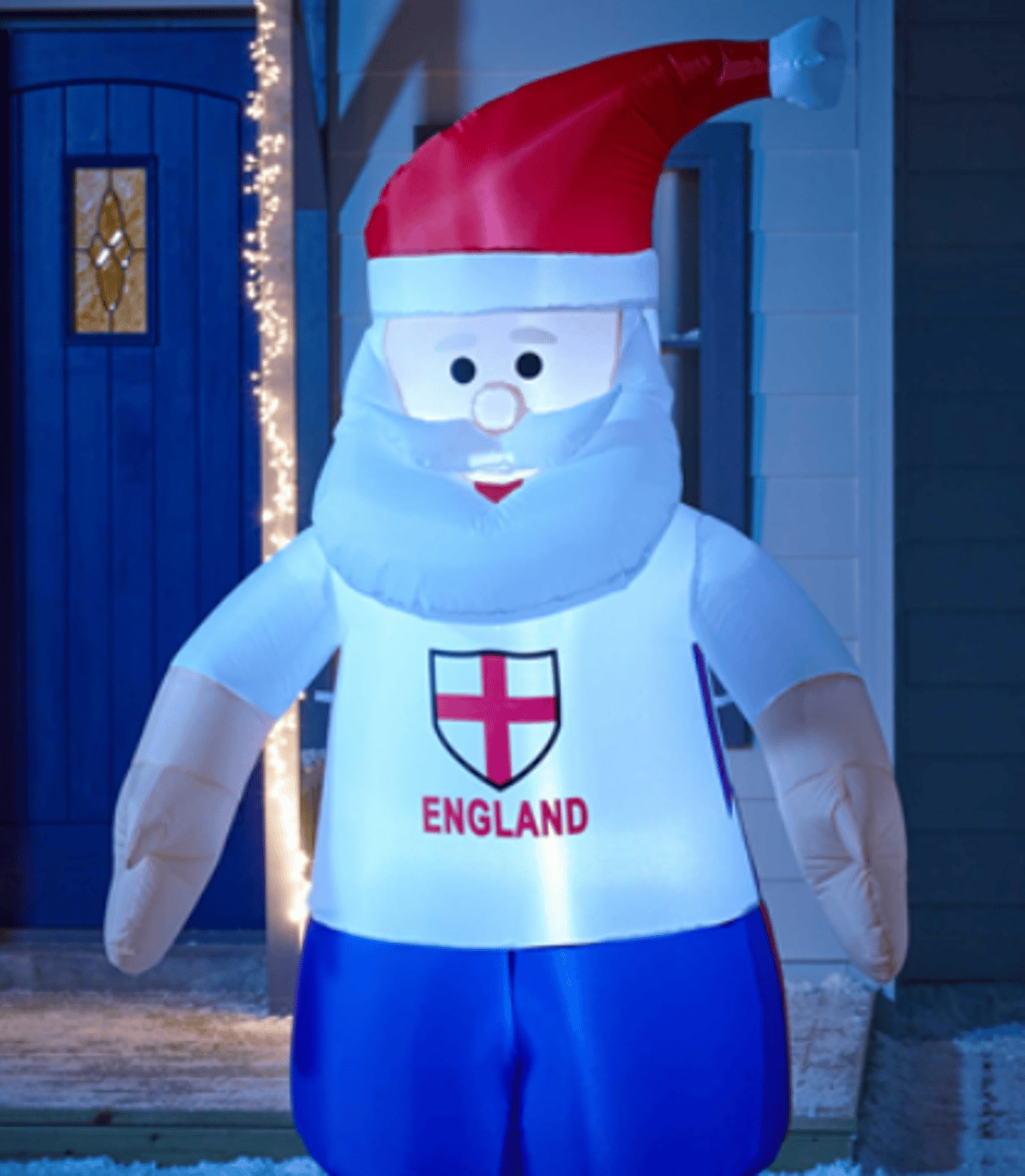 How to give Christmas decorations a football twist