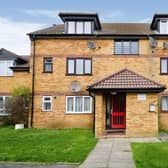 The outside of this property in Edgware may look quaint and “old fashioned” yet inside has been fitted with wooden floors and a modern style kitchen