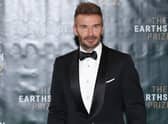 David Beckham at The Earthshot Prize 2022 (Getty Images) 