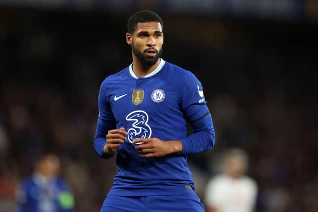 Ruben Loftus-Cheek of Chelsea during the UEFA Champions League group E match between Chelsea FC and AC Milan at Stamford Bridge on October 05, 2022 in London, England. (Photo by Catherine Ivill/Getty Images)