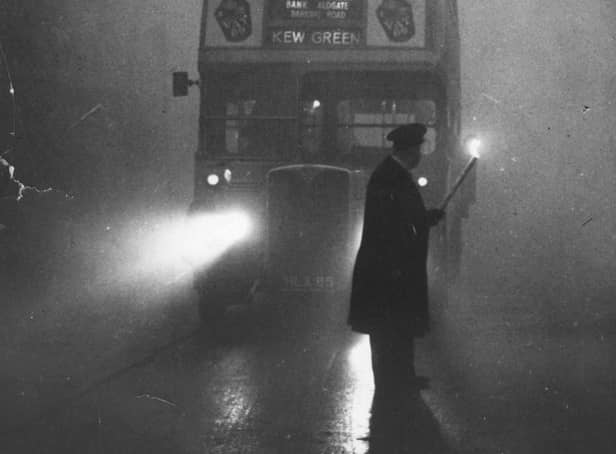 <p>The Great Smog of London occurred between December 5 and 9 1952. Credit: Getty</p>