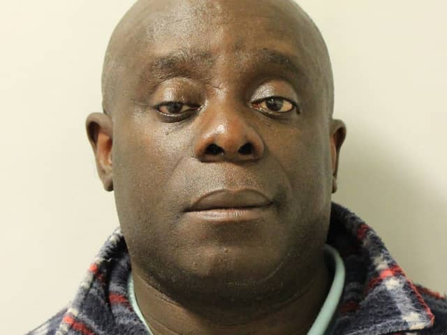Emmanuel Brown has been found guilty of three counts of sexual assault. Credit: Met Police
