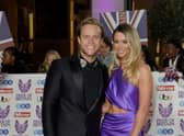 Olly Murs and Amelia Tank attend the Daily Mirror Pride of Britain Awards 2022 at Grosvenor House on October 24, 2022 in London, England. (Photo by Eamonn M. McCormack/Getty Images)