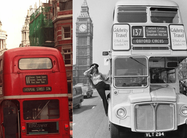 London’s transport network has looked very different over the years. Photos: Getty