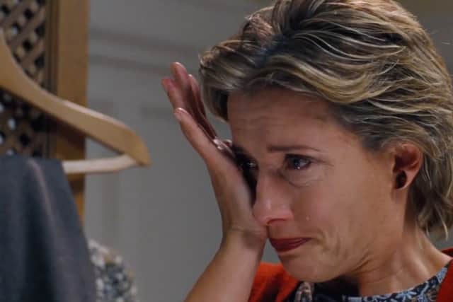 Emma Thompson's character in Love Actually faces heartbreak at Christmas. (Copyright: StudioCanal/Working Title Films/DNA Films) 