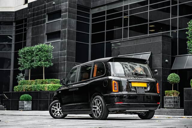 London’s poshest cab, inspired by classic luxury cars, has gone on the market for more than £100,000. Photo: Kahn Automobiles / SWNS
