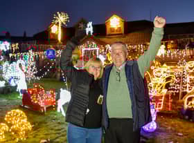 The UK’s ‘craziest Christmas lights’ are back for the twentieth year running. Photo: Emma Trimble / SWNS