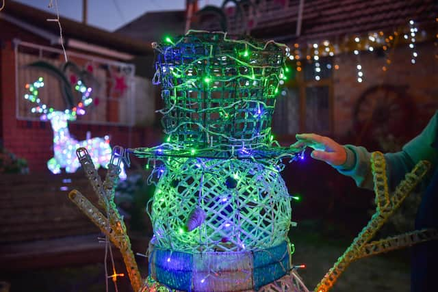 The UK’s ‘craziest Christmas lights’ are back for the twentieth year running. Photo: Emma Trimble / SWNS