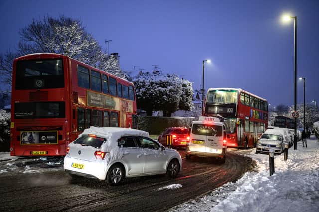 A yellow weather warning is in place for snow and ice (Photo: Getty Images)