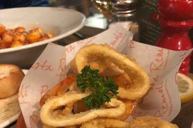 Fritto misto with tangy lemon mayo. Photo: LondonWorld
