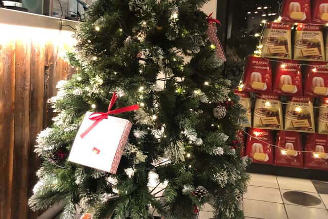 Feeling festive at Pasta Remoli Wembley. Photo: LondonWorld