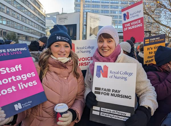 Leonie Callahan (left) and Caroline Hunter. Photo: LondonWorld