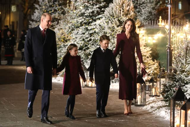  Prince William, Prince of Wales and his wife Catherine, Princess of Wales (Getty)