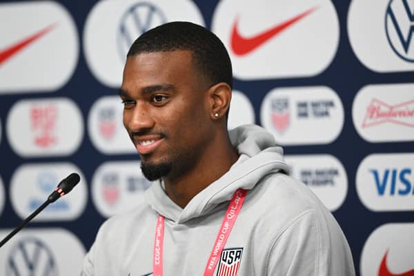USA striker Haji Wright.  