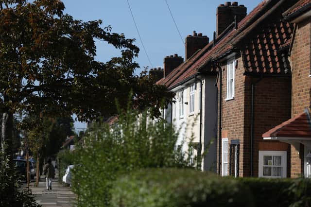 Homes in North Acton, west London. Photo: Getty