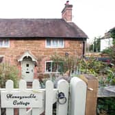 Honeysuckle Cottage which inspired the one built in the film, The Holiday. Photo: SWNS