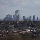 A view of the London skyline from Alexandra Palace. Photo: Getty