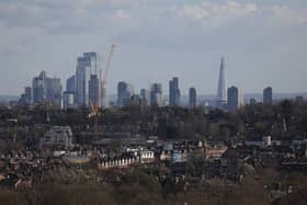 A view of the London skyline from Alexandra Palace. Photo: Getty