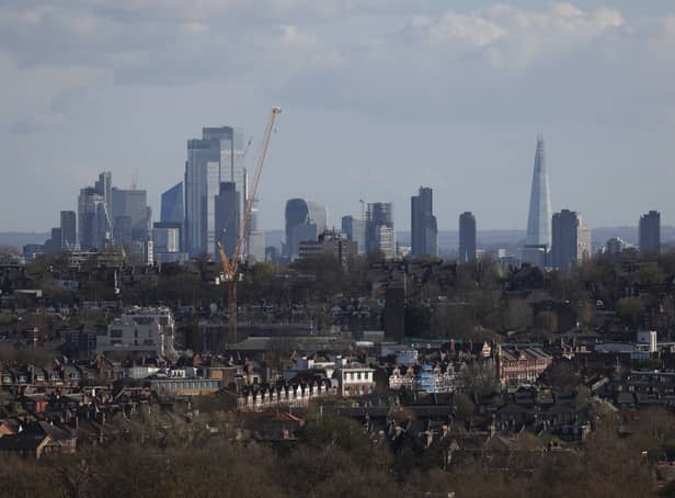 <p>A view of the London skyline from Alexandra Palace. Photo: Getty</p>