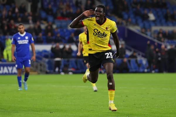 Watford starlet Ismaila Sarr.  