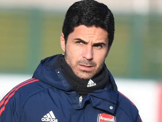 Arsenal manager Mikel Arteta.