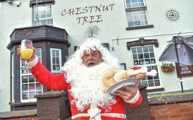 Colin Robinson, landlord of The Chestnut Tree Inn in Worcester, is cooking Christmas dinner for homeless and lonely people in the city.